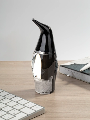 Штормгласс Penguin, черный