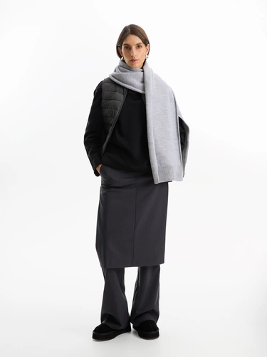 Шарф Cordelia, светло-серый