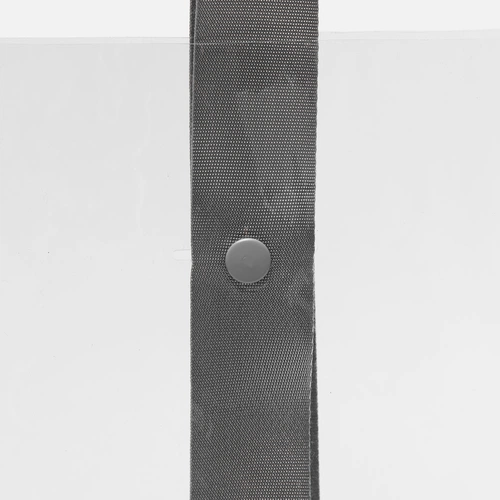 Шопер Clear Fest, ver.2, прозрачный с серыми ручками