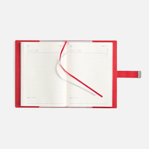 Ежедневник Repute, недатированный, красный