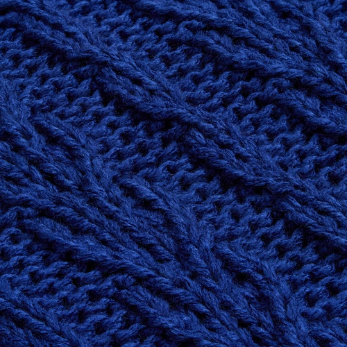 Плед Eloisa, темно-синий (кобальт)