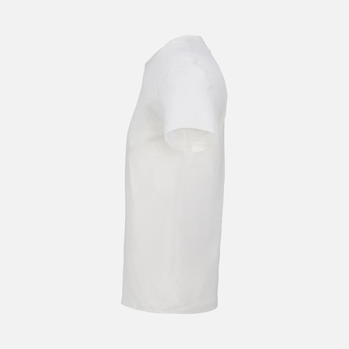 Футболка унисекс Regent с V-образным вырезом, молочно-белая