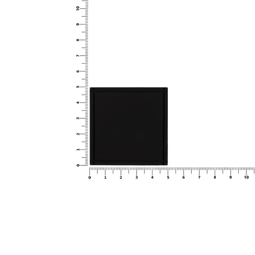 Лейбл из ПВХ Dzeta, L, черный