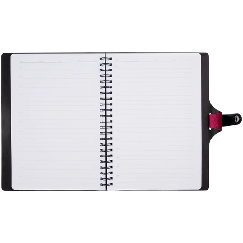 Ежедневник Strep Front на заказ, недатированный, малиновый