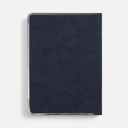 Ежедневник Metal Frame на заказ, датированный, синий