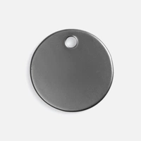 Шильдик металлический Alfa Sirkel, серый металлик