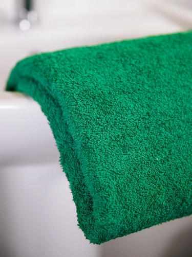 Полотенце Odelle, большое, зеленое
