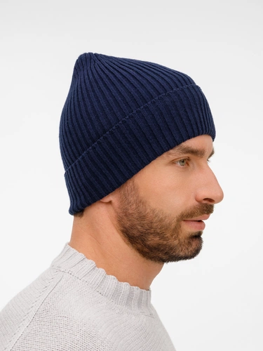 Шапка Catch Match, темно-синяя