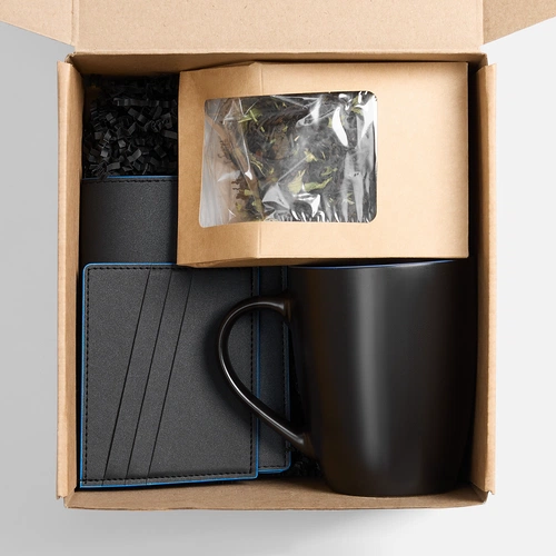 Набор Multimo Tea, черный с синим