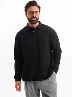 Рубашка поло оверсайз с длинным рукавом Heritage