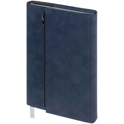 Ежедневник Grace на заказ, недатированный, темно-синий