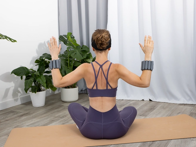 Силиконовые утяжелители Hard Work, серые