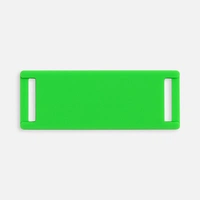 Лейбл из ПВХ Kova, зеленый неон