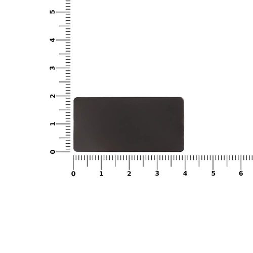 Значок Magnet Matto, серый металлик