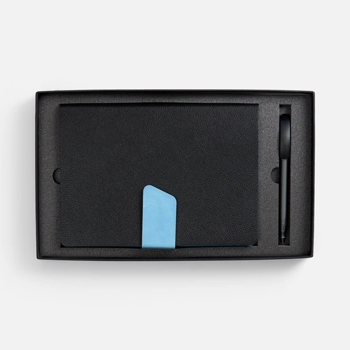 Набор Boom, черный с голубым