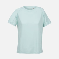 Футболка спортивная женская Vortex Women, зелено-голубая