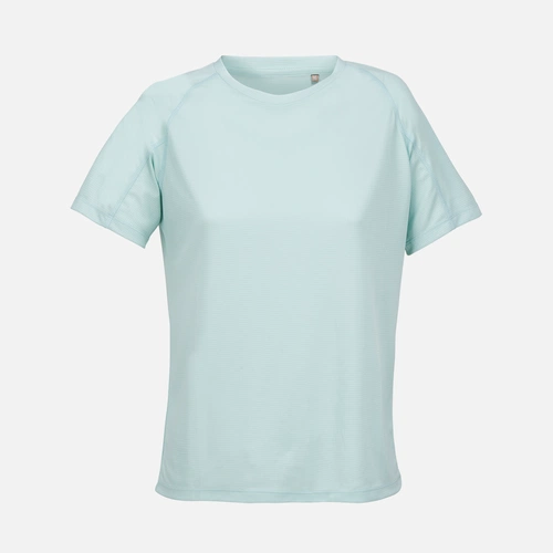 Футболка спортивная женская Vortex Women, зелено-голубая