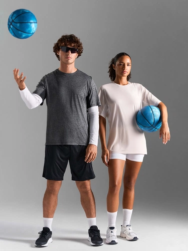 Футболка спортивная унисекс Storm, черная