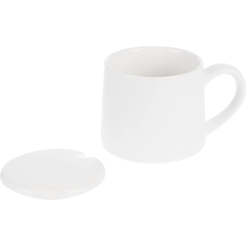 Кружка с подогревом и беспроводной зарядкой dualBase ver. 2.0 Matt, белая