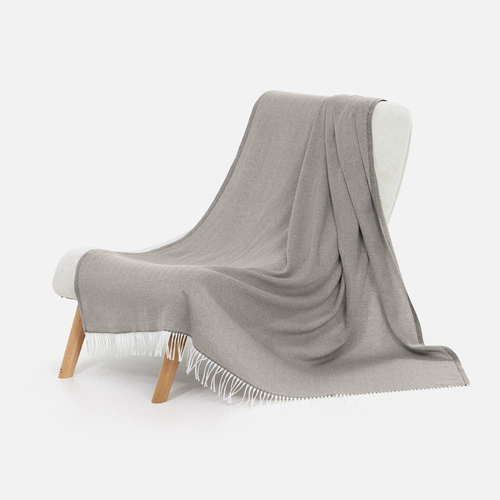 Плед «Гирвас», темно-бежевый