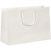 Пакет бумажный Ample Thin M, молочно-белый