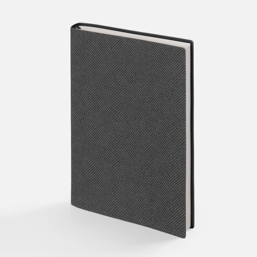Ежедневник-органайзер Twill, недатированный, черный