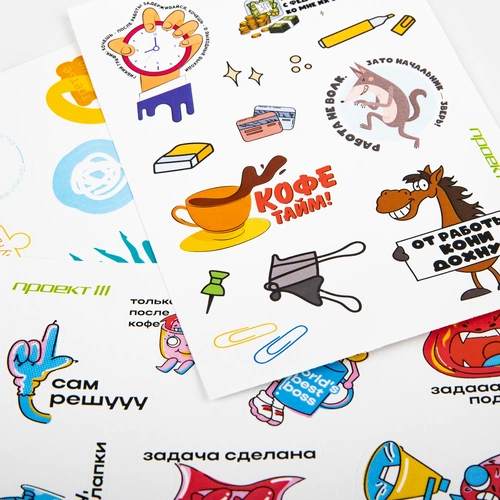 Набор наклеек бумажных Sticker Pack, S