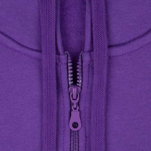 Толстовка на молнии с капюшоном Siverga Heavy 2.0, фиолетовая