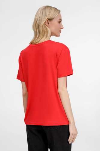 Футболка унисекс Senti, красная