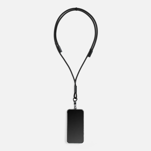 Кабель-ланьярд energyFlex Power Delivery 60 Вт, черный