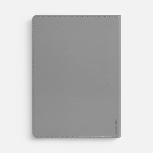 Ежедневник Tact, недатированный, серый