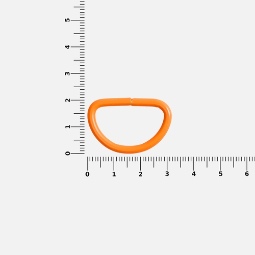 Полукольцо Semiring, L, оранжевый неон
