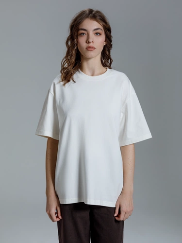 Футболка оверсайз Kangas, белая