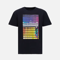 Футболка T-bolka 160 с DTG-печатью Kornit Color Сhart 1, темно-синяя, размер L