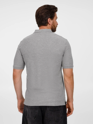 Рубашка поло унисекс Upswing, серый меланж