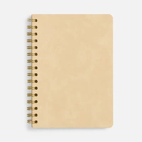 Ежедневник Spiral, недатированный, бежевый