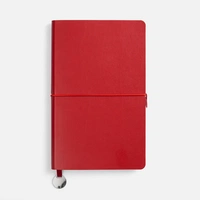 Ежедневник Waltz, недатированный, красный