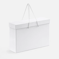 Коробка Handgrip, горизонтальная, белая