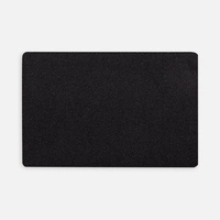 Наклейка тканевая Lunga, L, черная