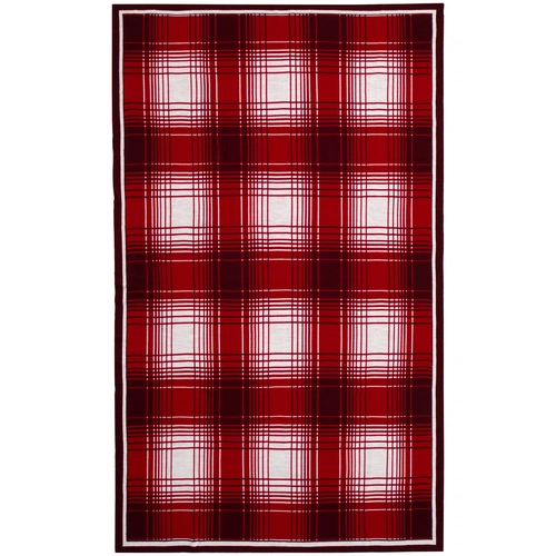 Плед Duotone, красный с белым