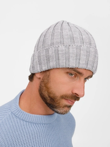 Шапка Metelitsa, серебристо-серый меланж