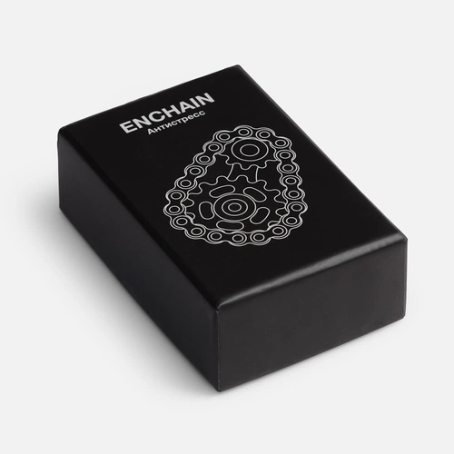 Антистресс Enchain, серебристый