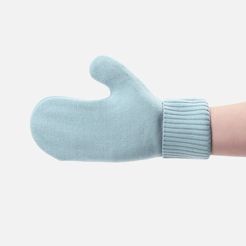 Варежки Yong, светло-голубые