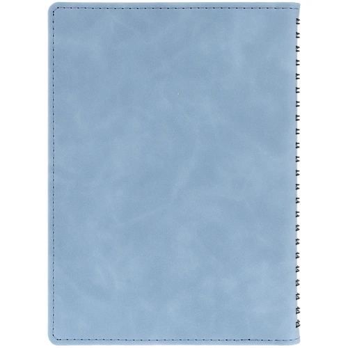 Ежедневник Spring Urban на заказ, недатированный, голубой