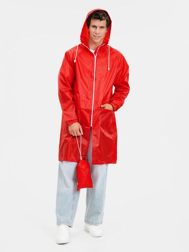 Дождевик Rainman Zip Pro, красный