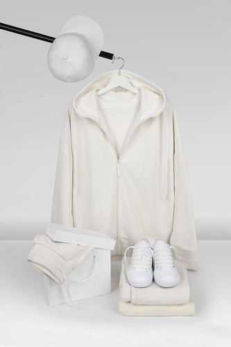 Джоггеры J2, молочно-белые