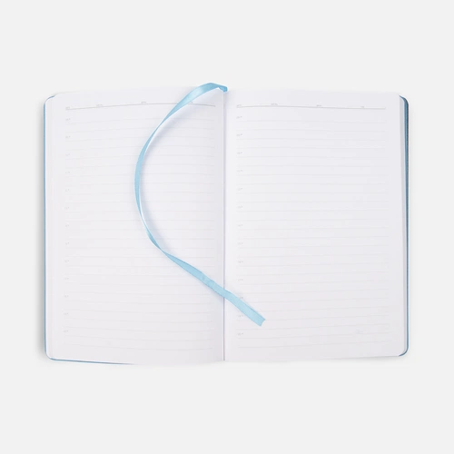 Ежедневник Tact, недатированный, голубой