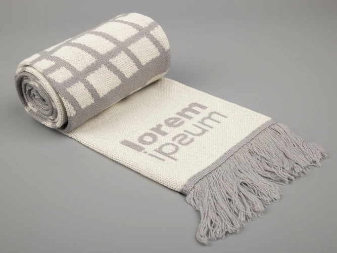 Шарф на заказ Tricksy Classic Fint, M, полушерсть