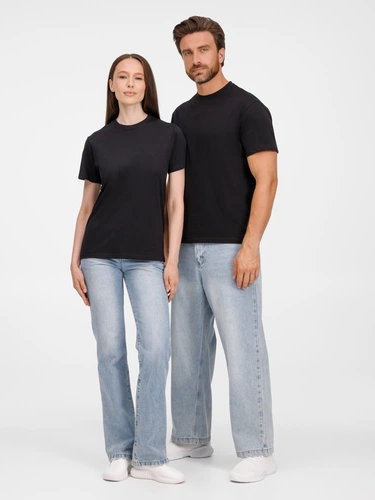 Футболка унисекс T-Bolka 180, черная