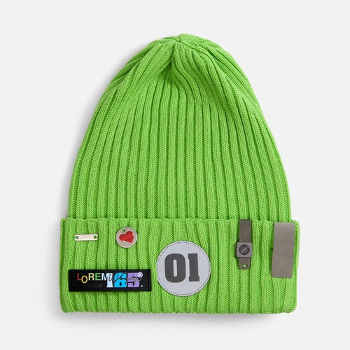 Шапка Yong, светло-зеленая с кастомизацией